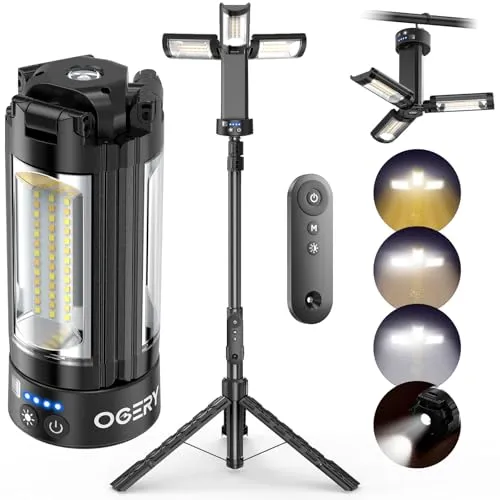 OGERY Work Light + Stand 10000mAh